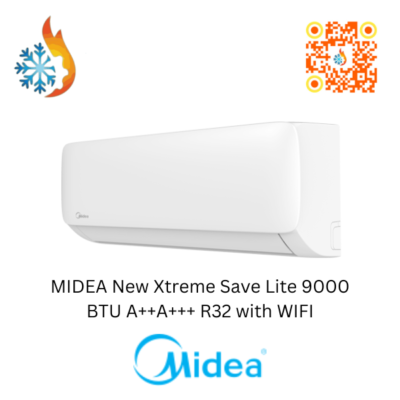 MIDEA New Xtreme Save Lite 9000 BTU A++A+++ R32 with WIFI