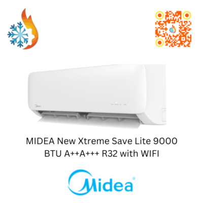 MIDEA New Xtreme Save Lite 9000 BTU A++A+++ R32 with WIFI