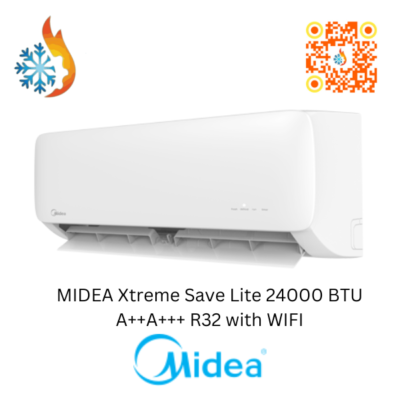 MIDEA Xtreme Save Lite 24000 BTU A++A+++ R32 with WIFI