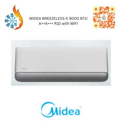 MIDEA BREEZELESS-E 9000 BTU A++A+++ R32 with WIFI