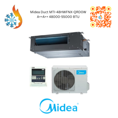 Midea Duct MTI-48HWFNX-QRD0W A++A++ 48000-55000 BTU